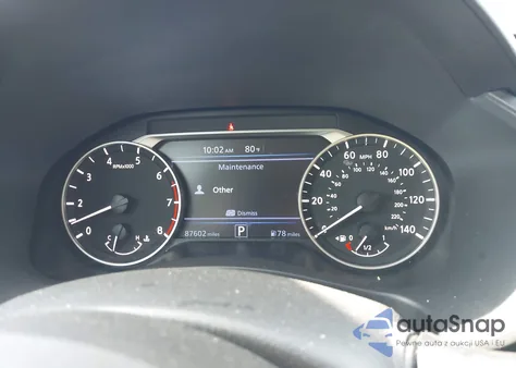 2021 Nissan Altima Sv Fwd из США, поврежденный, VIN 1N4BL4DV5MN385342